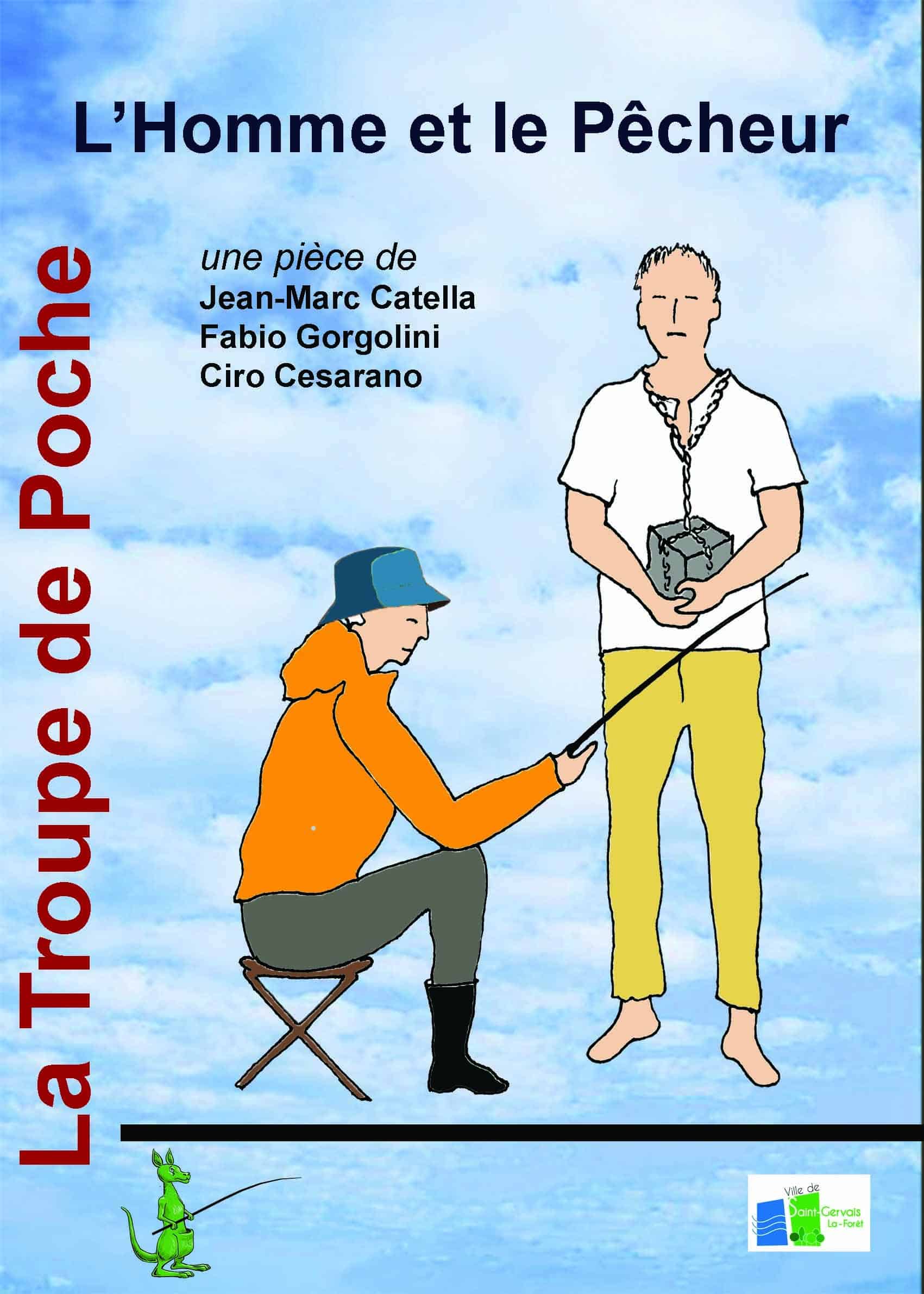 Homme et Pecheur affiche 4 logo St G